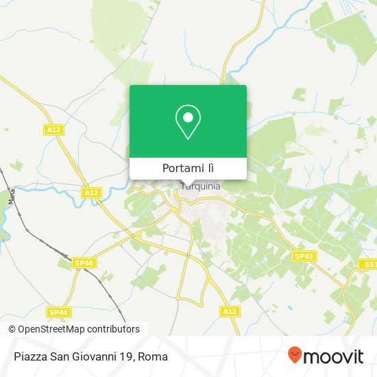 Mappa Piazza San Giovanni 19