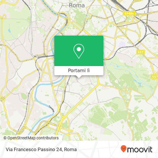 Mappa Via Francesco Passino  24