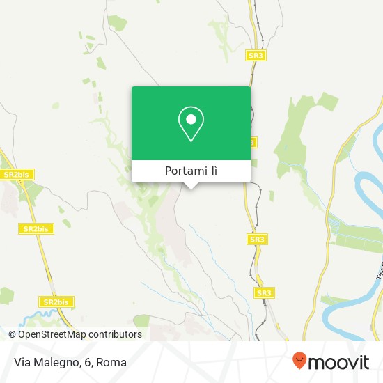 Mappa Via Malegno, 6