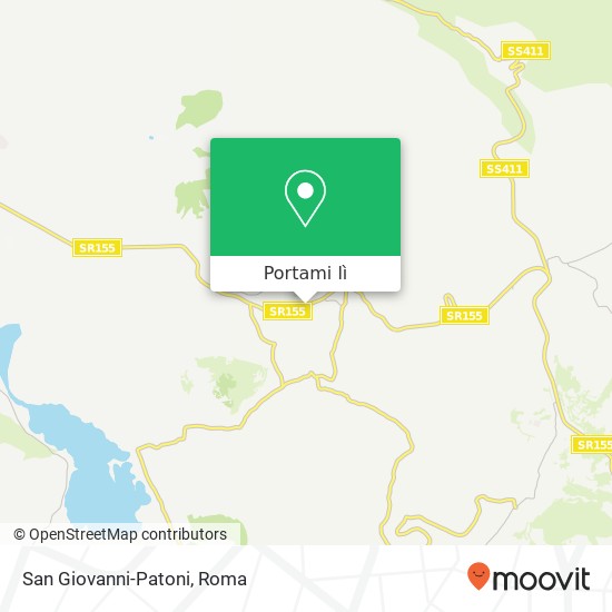 Mappa San Giovanni-Patoni