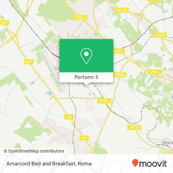 Mappa Amarcord Bed and Breakfast