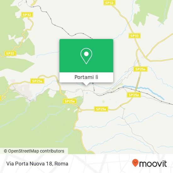 Mappa Via Porta Nuova 18