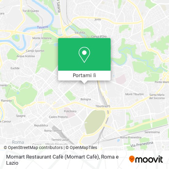 Mappa Momart Restaurant Cafè (Momart Cafè)