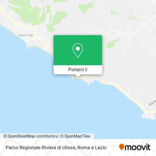 Mappa Parco Regionale Riviera di Ulisse