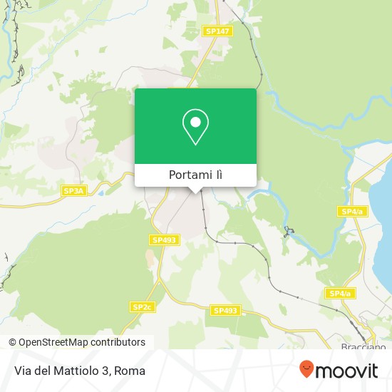 Mappa Via del Mattiolo 3