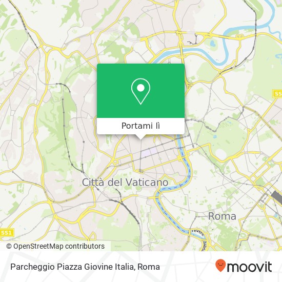 Mappa Parcheggio Piazza Giovine Italia