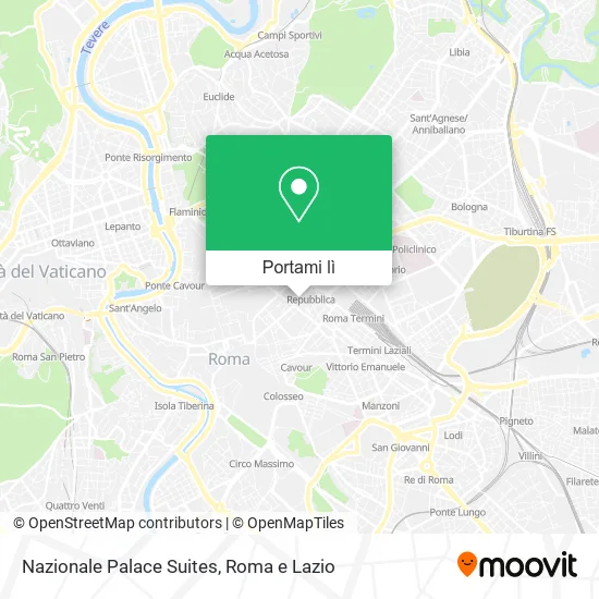 Mappa Nazionale Palace Suites