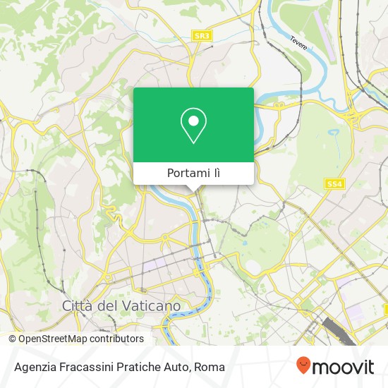 Mappa Agenzia Fracassini Pratiche Auto