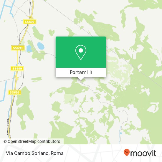 Mappa Via Campo Soriano