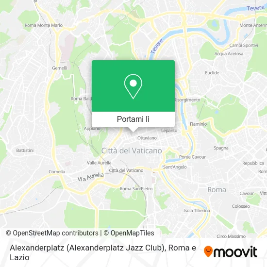 Mappa Alexanderplatz (Alexanderplatz Jazz Club)