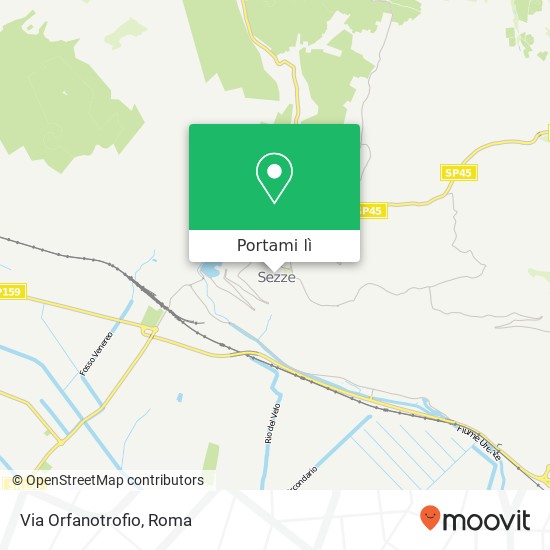 Mappa Via Orfanotrofio