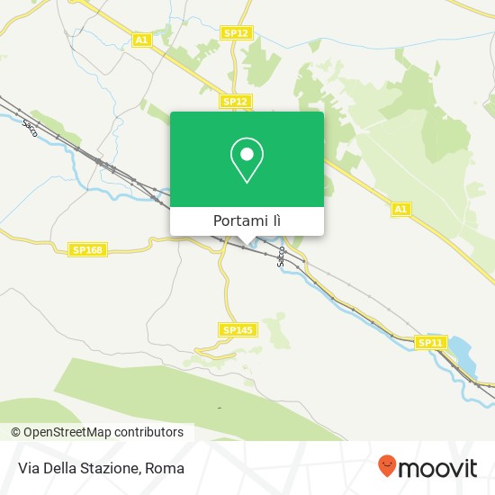 Mappa Via Della Stazione