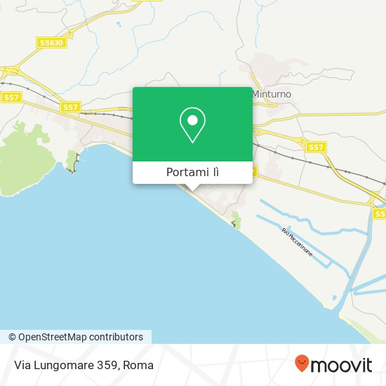 Mappa Via Lungomare 359
