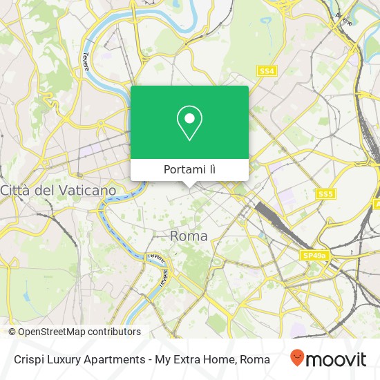 Mappa Crispi Luxury Apartments - My Extra Home