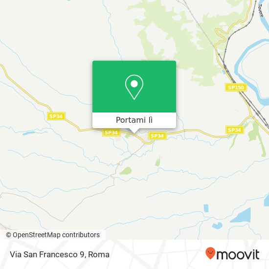 Mappa Via San Francesco 9