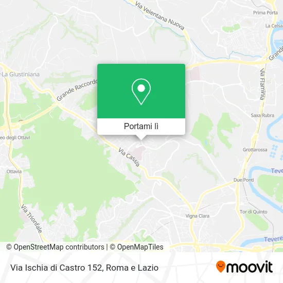 Mappa Via Ischia di Castro 152