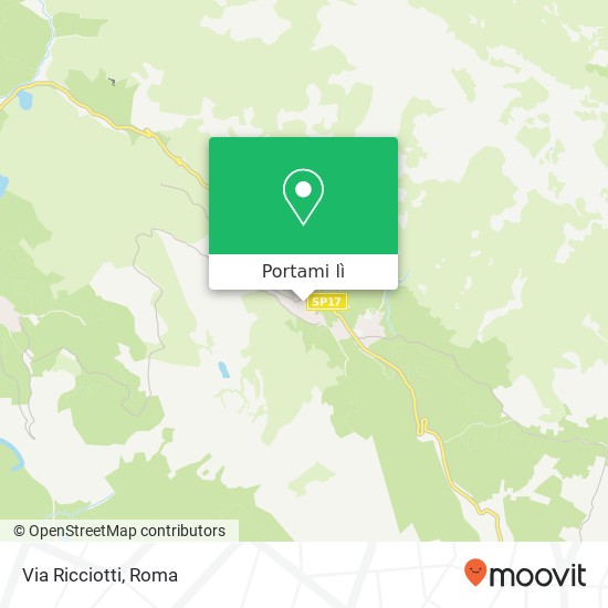 Mappa Via Ricciotti