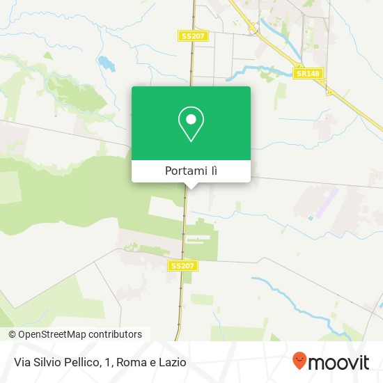Mappa Via Silvio Pellico, 1