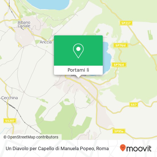 Mappa Un Diavolo per Capello di Manuela Popeo