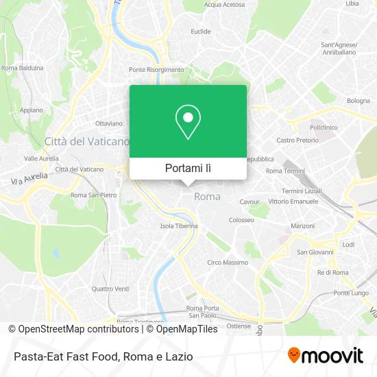 Mappa Pasta-Eat Fast Food