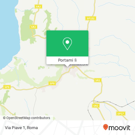 Mappa Via Piave 1