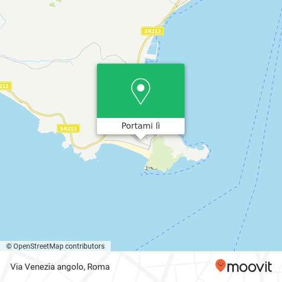 Mappa Via Venezia angolo