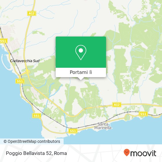Mappa Poggio Bellavista 52