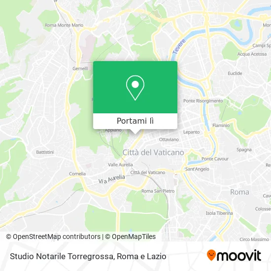 Mappa Studio Notarile Torregrossa