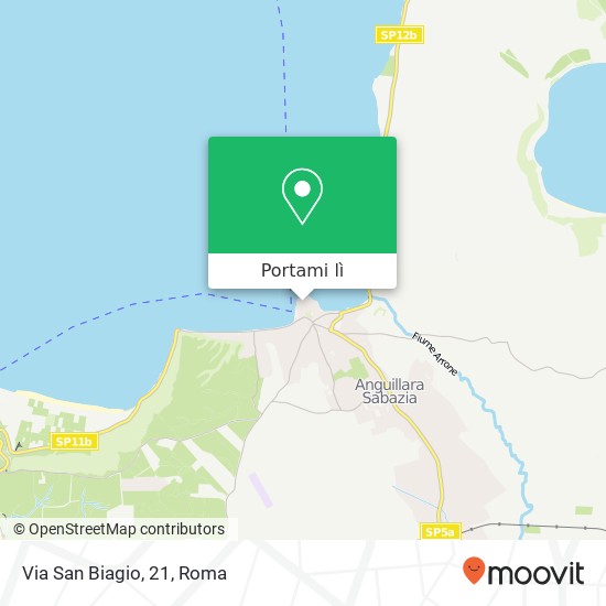 Mappa Via San Biagio, 21
