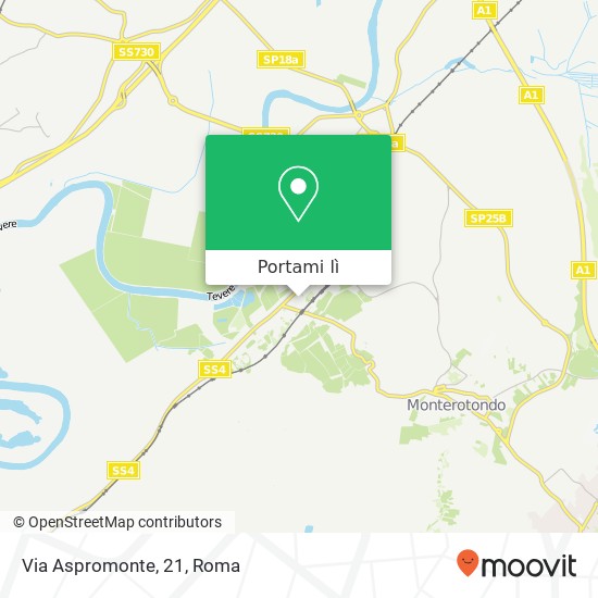 Mappa Via Aspromonte, 21