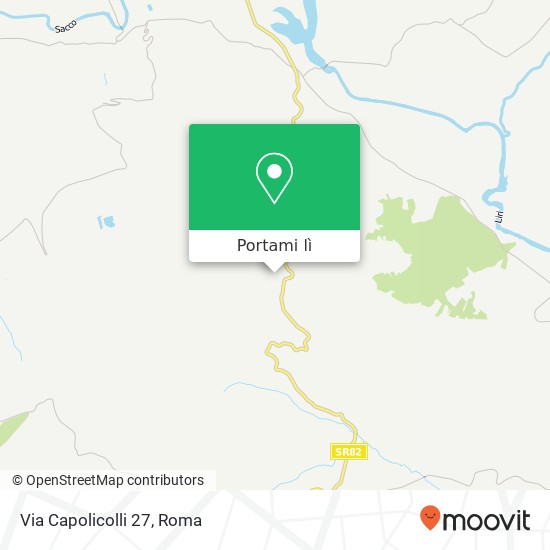 Mappa Via Capolicolli 27