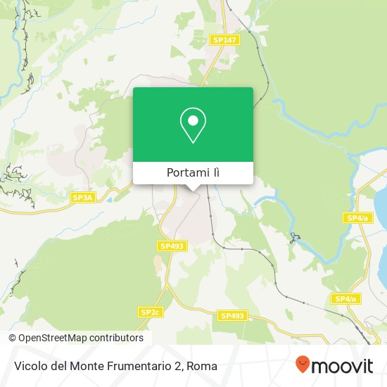 Mappa Vicolo del Monte Frumentario 2