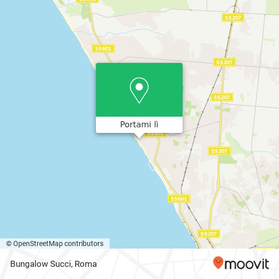 Mappa Bungalow Succi