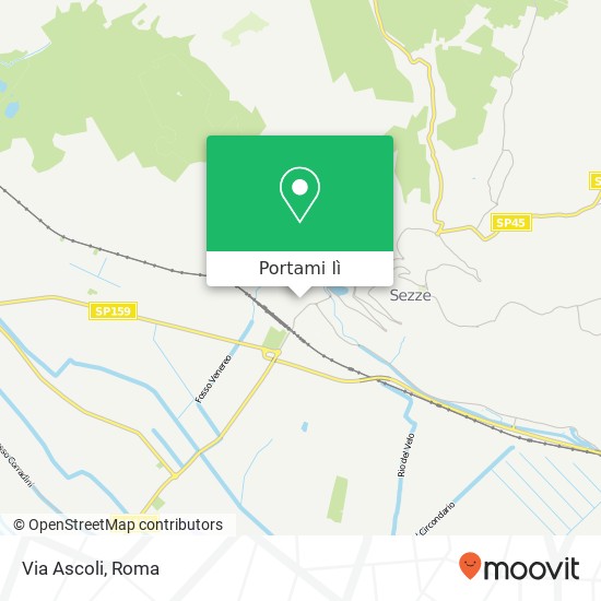 Mappa Via Ascoli