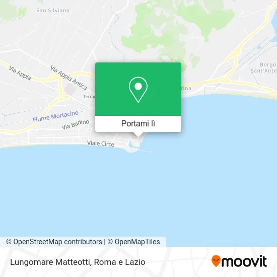 Mappa Lungomare Matteotti