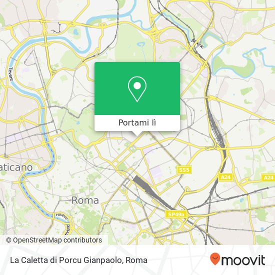 Mappa La Caletta di Porcu Gianpaolo