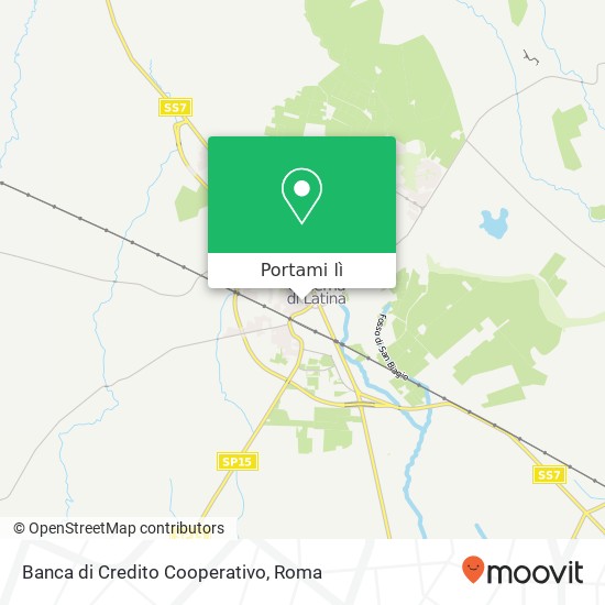 Mappa Banca di Credito Cooperativo