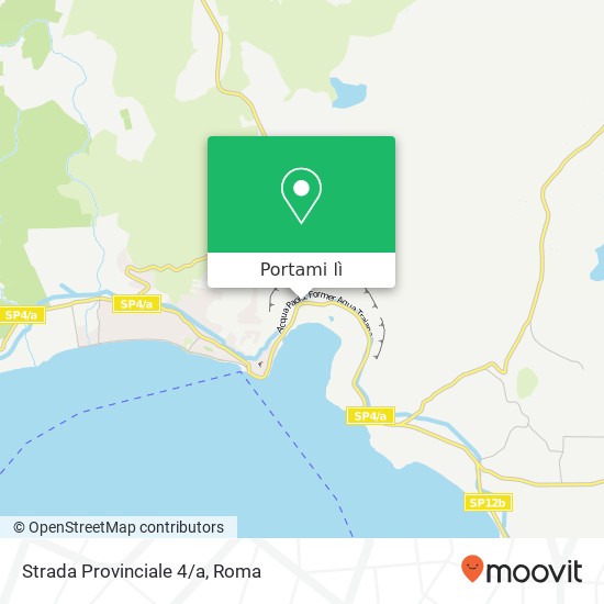 Mappa Strada Provinciale 4/a