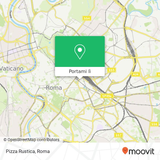Mappa Pizza Rustica