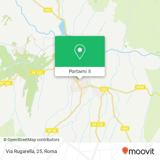 Mappa Via Rugarella, 25