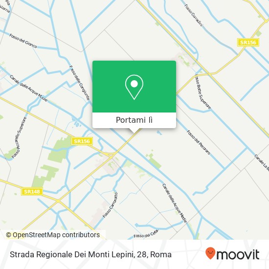 Mappa Strada Regionale Dei Monti Lepini, 28
