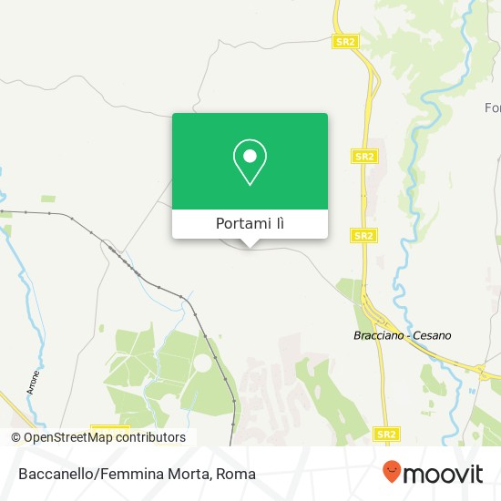 Mappa Baccanello/Femmina Morta