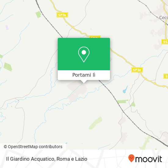 Mappa Il Giardino Acquatico