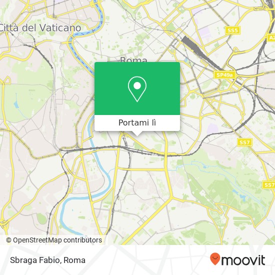 Mappa Sbraga Fabio