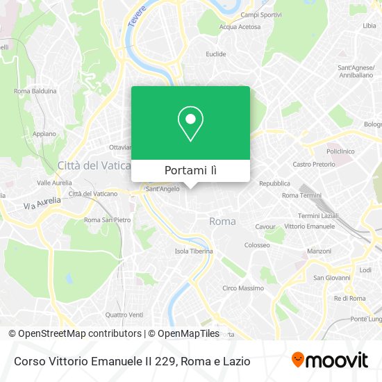 Mappa Corso Vittorio Emanuele II 229