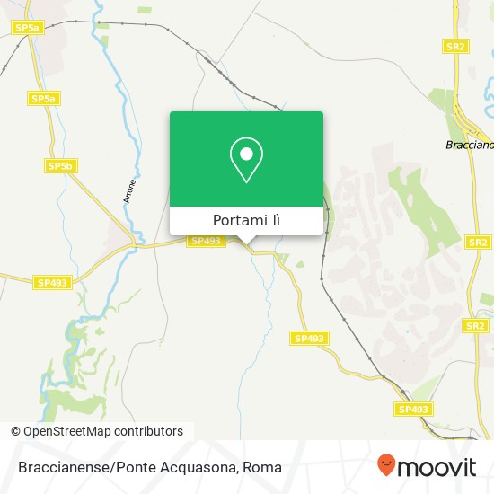 Mappa Braccianense/Ponte Acquasona