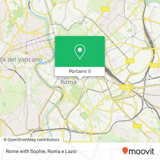 Mappa Rome with Sophie