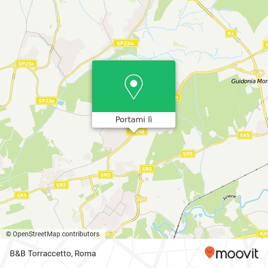 Mappa B&B Torraccetto