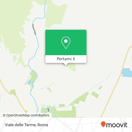 Mappa Viale delle Terme