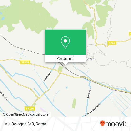 Mappa Via Bologna 3/B